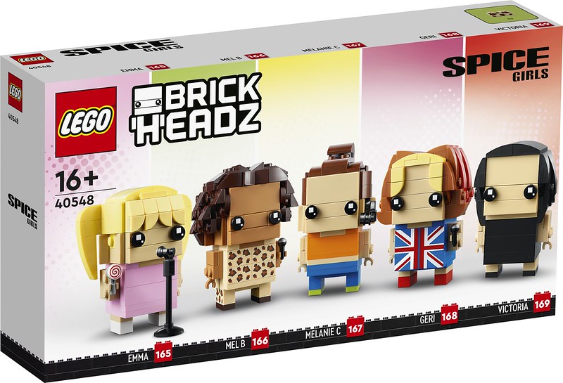 LEGO BrickHeadz Spice Girls packaging