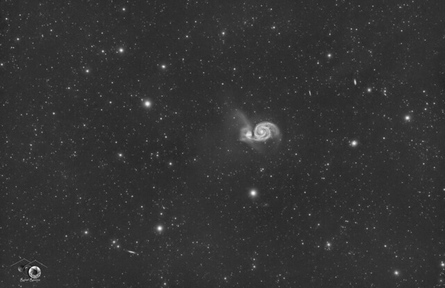 Messier 51  Galaxia del Remolino