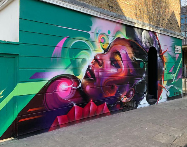 Giant Wall Art, London NW1.