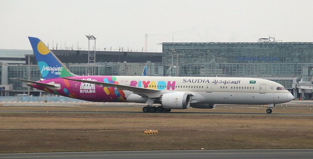 Saudi Arabian Airlines, HZ-ARB, MSN 41545,Boeing 787-9, 29.01.2022, FRA-EDDF, Frankfurt