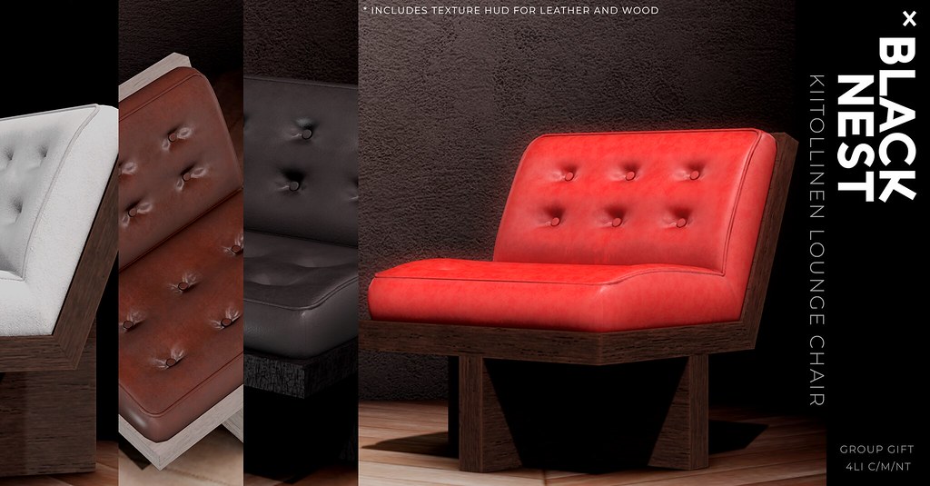 BLACK NEST / Kiitollinen Lounge Chair @ GROUP GIFT