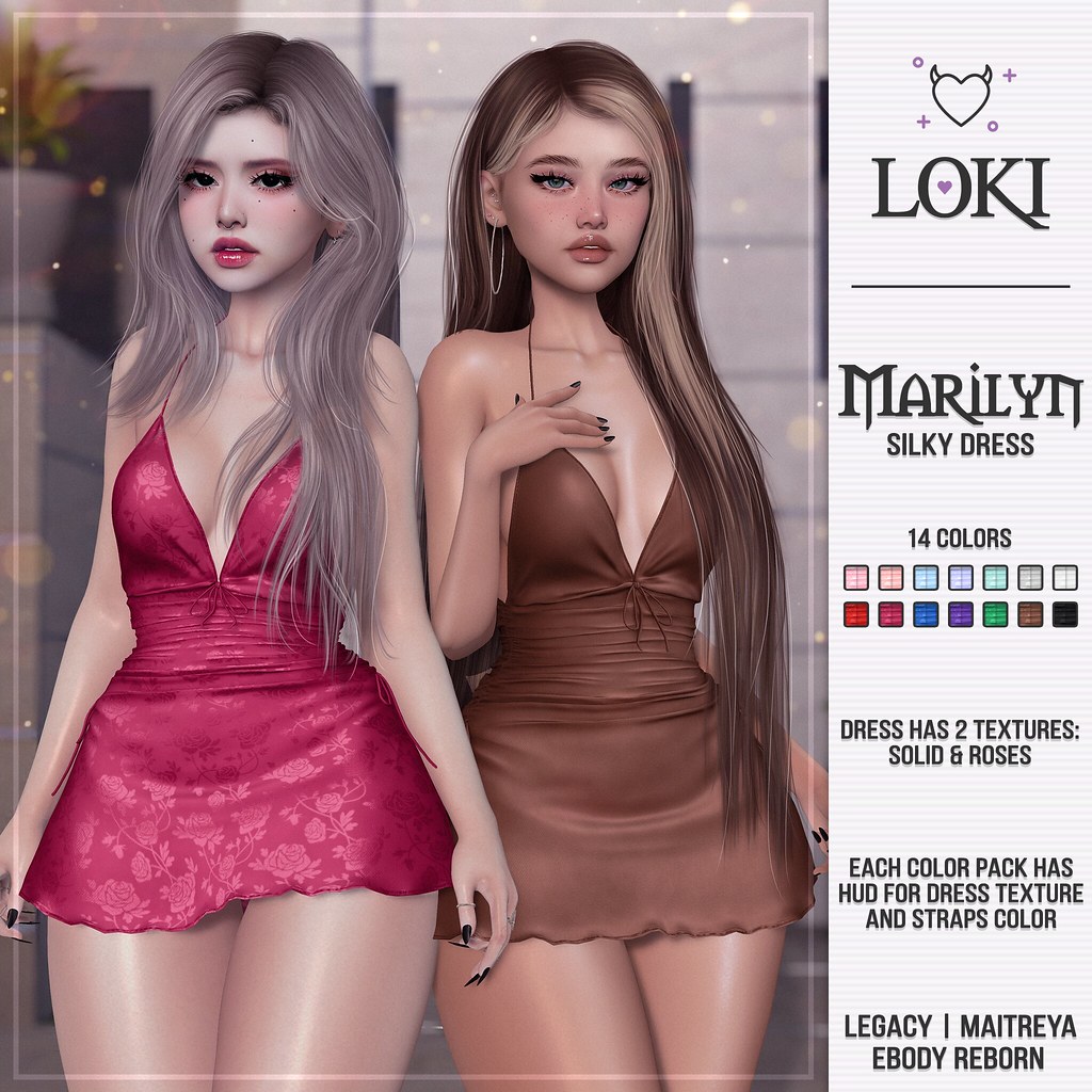 Loki • Marilyn Silky Dress • The Epiphany | February '22