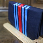 【ENISHI HAND MADE CYCLE WALLET / NAVY / MARTINI 】