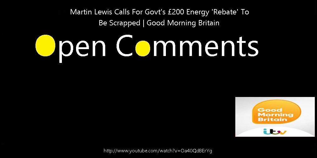 Martin Lewis Calls For Govt s 200 Energy Rebate To Be S Flickr