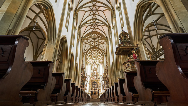 Augsburg church interior