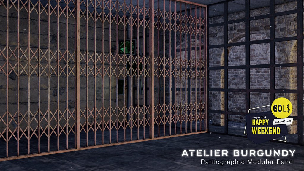 Atelier Burgundy . Pantographic Panel HW AD