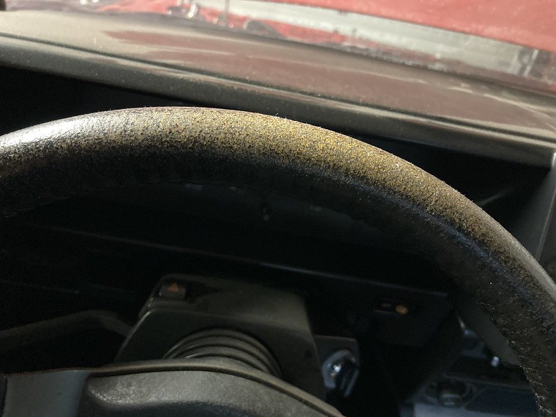 [Image: AEU86 AE86 - steering wheel - leather painting kit]