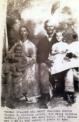 Nancy Bradsher Burton, Thomas William Burton and Children