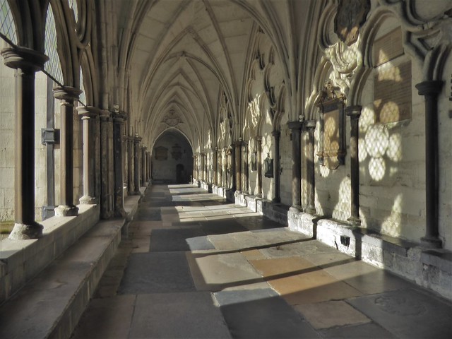 Cloister, Westminster Abbey, London