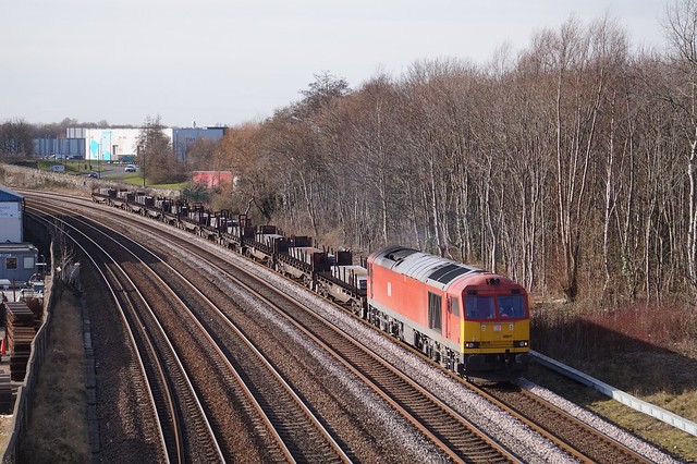 DB Cargo Class 60 (60011) in Middlesbrough, North East, UK