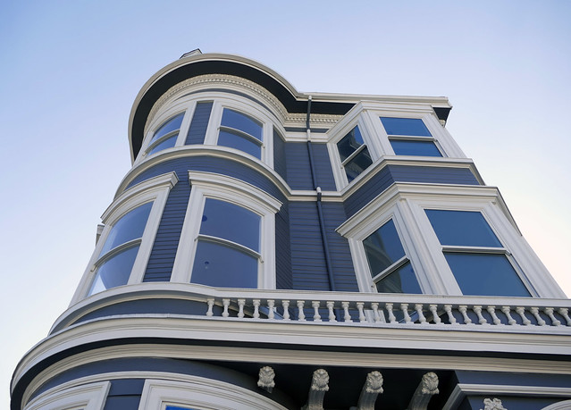 (end of a series) san francisco's slow streets program: 20th street; victorian residential architecture 1-22*