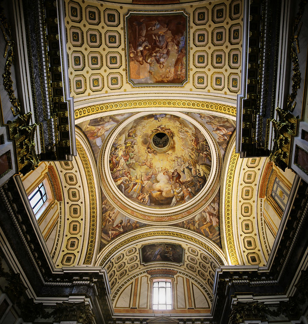 The dome of Santos Juanes is an emblematic example of Valencian painting