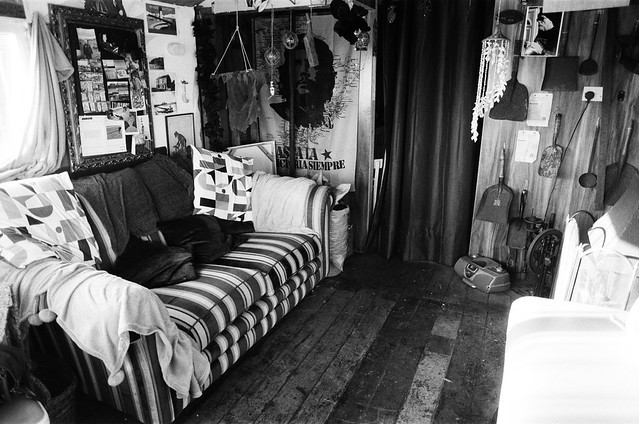 21 Anita's cabin interior, Middleton Fishing Cabins, Hartlepool