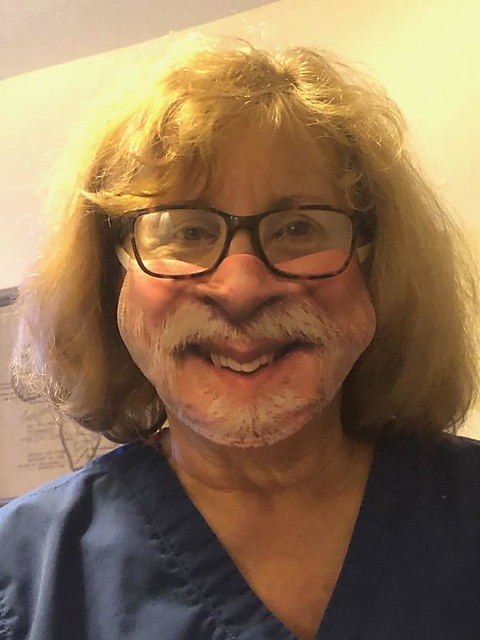 Funny Picture Dad Bought Mom a New Mask