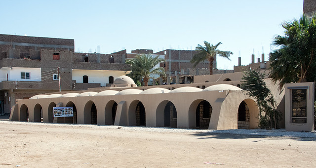 Luxor West Bank New Gourna Village 1946-1952 Caravanserai