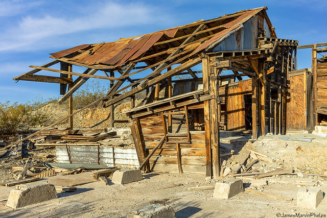 Southern Nevada Mine Ruins