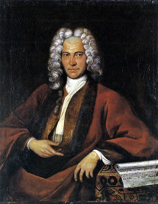 Jacob van Schuppen (1670-1751) - Portrait of Johann Joseph Fux (c.1725)