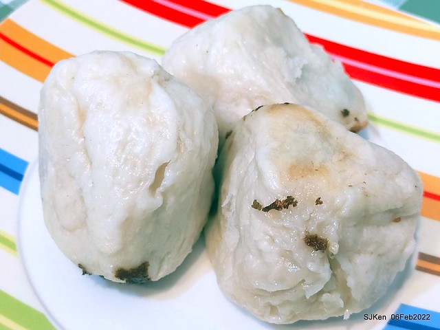 「士林夜市大上海生煎包」(Shanghai style fried buns), Taipei, Taiwan, SJKen, Feb 7, 2022.