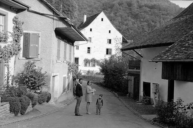 Dorfstrasse, Diepflingen - 1970