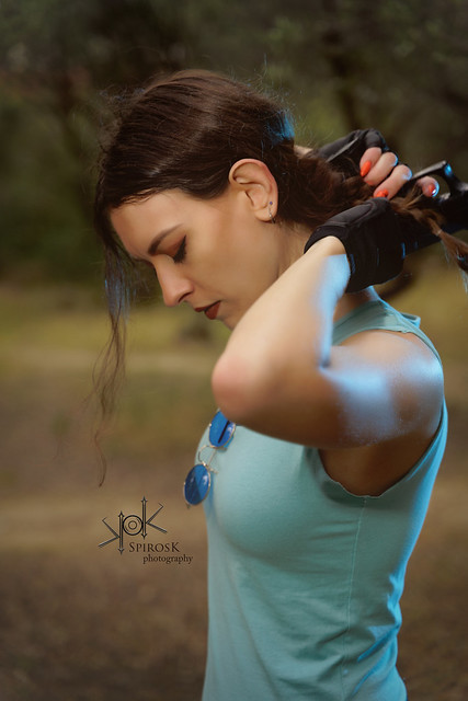 Dabria T. as Lara Croft from Tomb Raider by SpirosK photography (I: the 