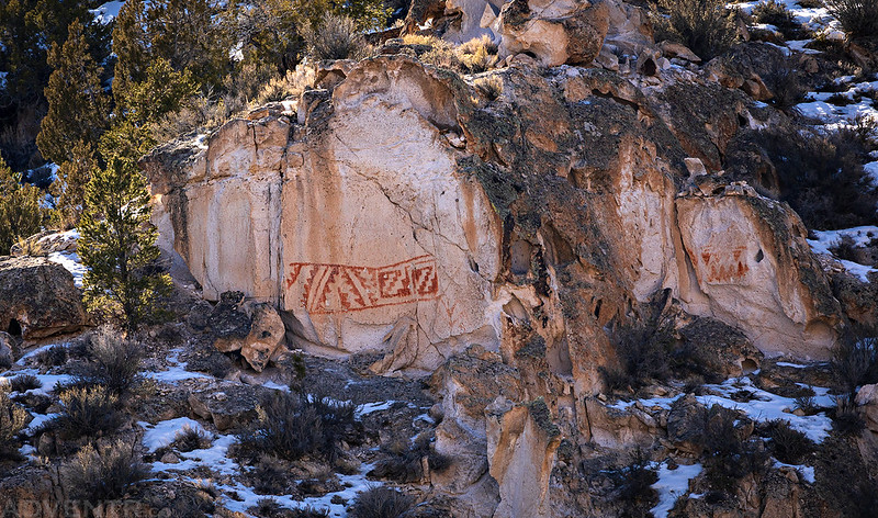 Indian Blanket Pictograph