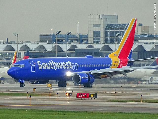 Southwest 737 landing at MSP, 2 Oct 2021