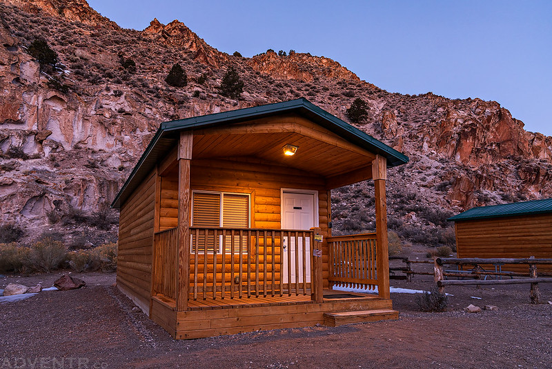 Cabin 1 at Fremont Indian State Park