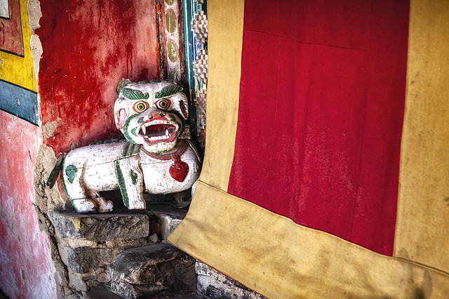The Mythical Lion at Hemis