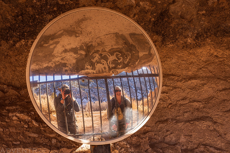 Mirror Selfie & Petroglyphs