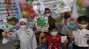 Almost 170,000 children in Malaysia given COVID-19 vaccine