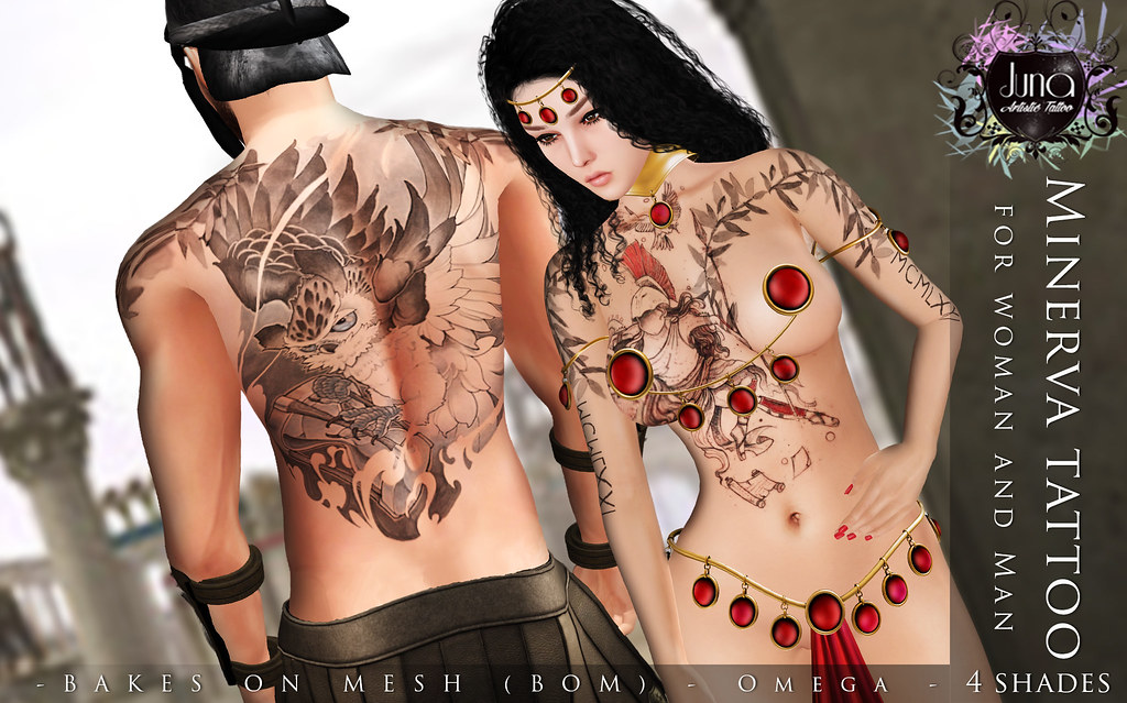 Minerva tattoo Unisex