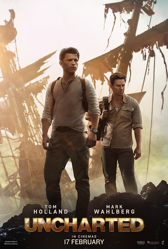 Poster Filem UNCHARTED