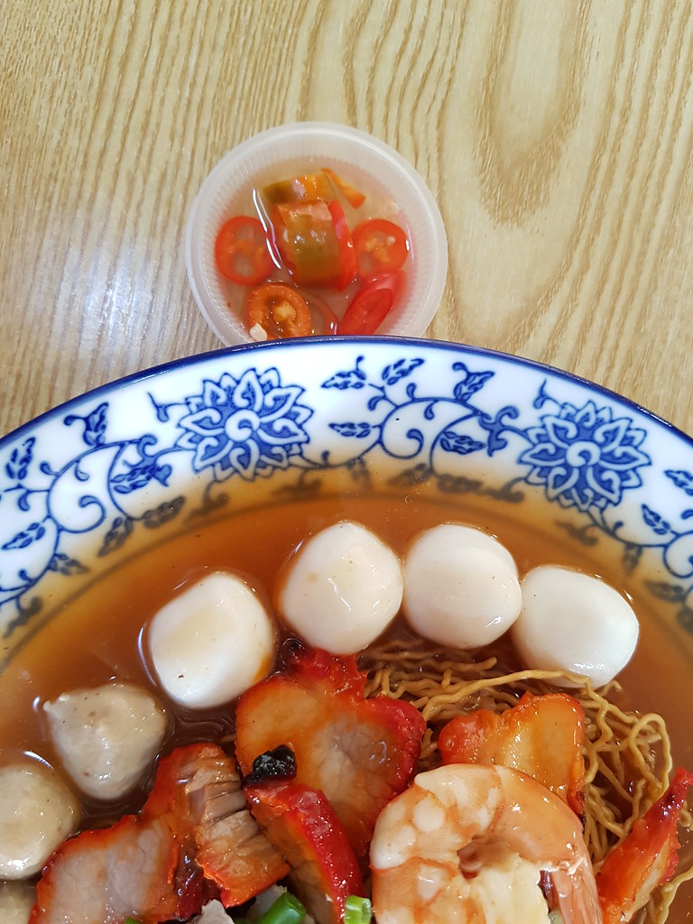 砂拉越茄子麵(加料) Sarawak Tomato Mee rm$12.90 @ 林里香 Restaurant Lin Li Xiang SS22