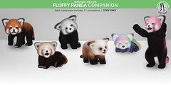 SEmotion Libellune Fluffy Panda Companion