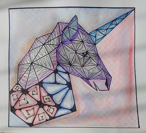 trianglesunicorn | by jeannine laura