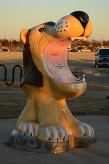 Lion water fountain