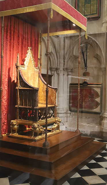 The Coronation Throne, Westminster Abbey, City of Westminster