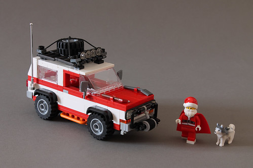 Off road with Santa!