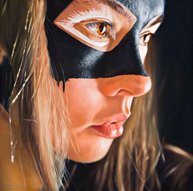 Beautiful Hyper Realistic Oil Painting