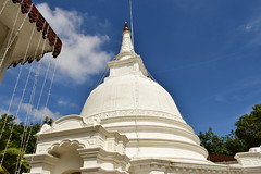Stupa at Indrasaramaya, Aruggoda, Sri Lanka