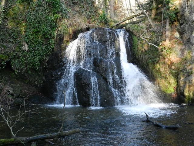Fairly Glen Waterfall(2), Rosemarkie, Black Isle, Jan 2022