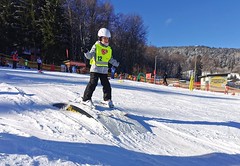 Dětský lyžařský park - malé překážky
