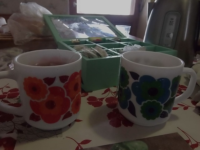 Arcopal mugs from my childhood!