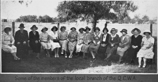 Some members of the Millmerran Country Womens Association, 1933
