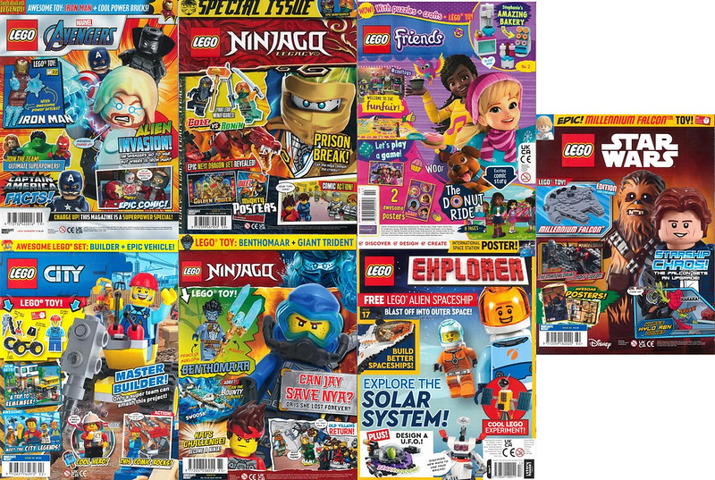 LEGO Magazines Preview Feb 22