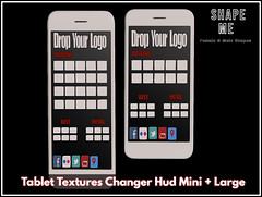 Shape Me - Tablet Textures Hud Mini + Large