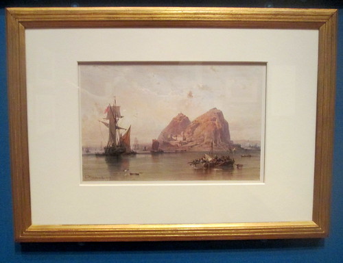 Painting of Dumbarton Rock and Castle