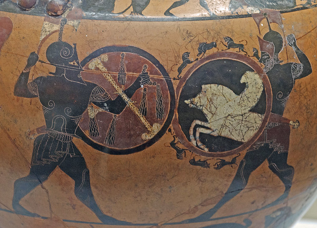Achilles (left) & Memnon fighting [530-525 BCE]