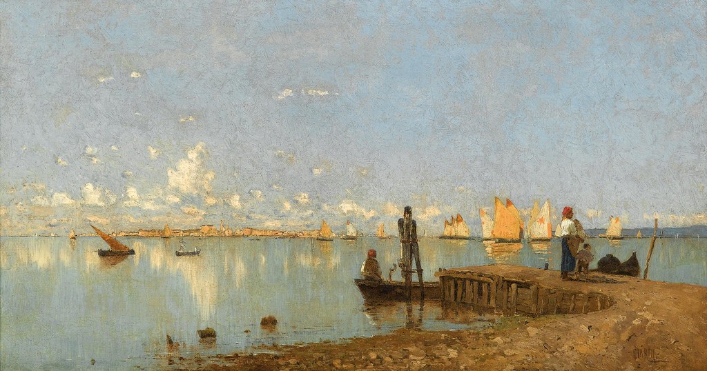 Guglielmo Ciardi «Lagoon»