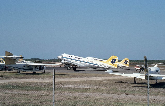Air Queensland DC 3, Cairns, Qld.
